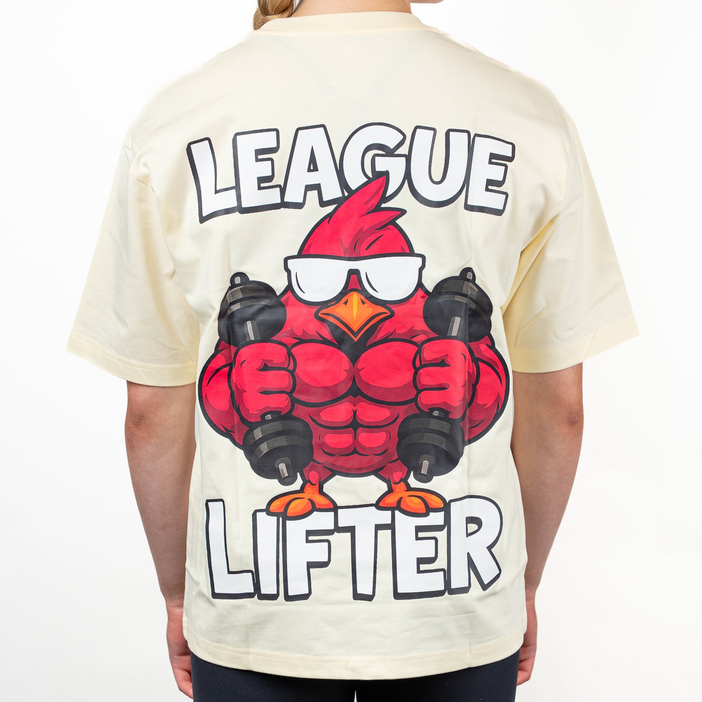 ELITE League Lifter oversized Cool Bird Edition, T-paita