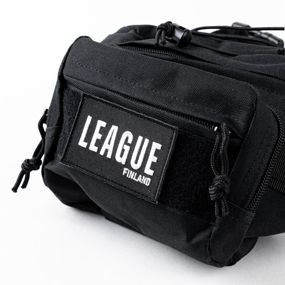 LEAGUE Patch Vyölaukku, musta, kuva 3/3