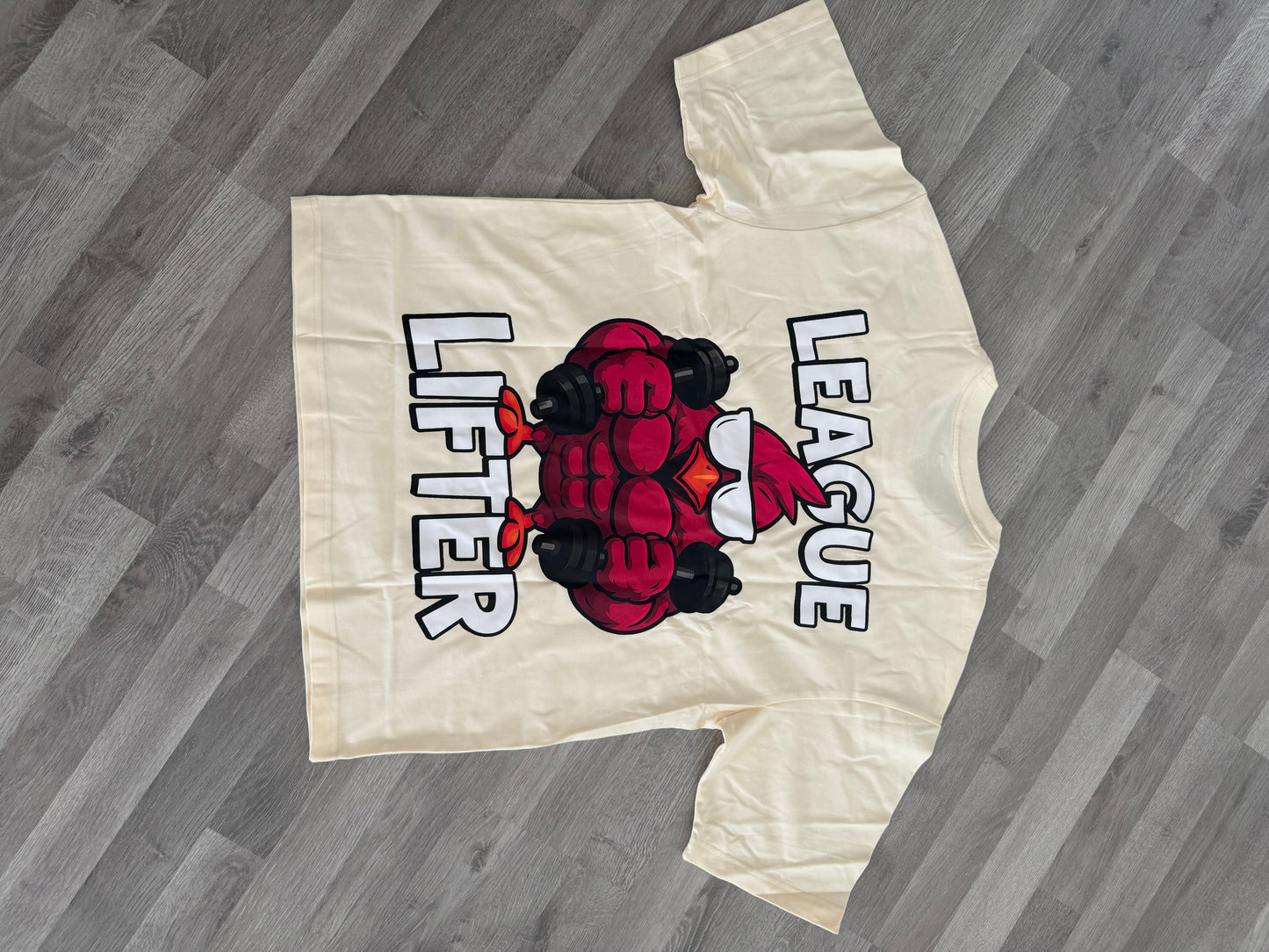oversize t paita treeni