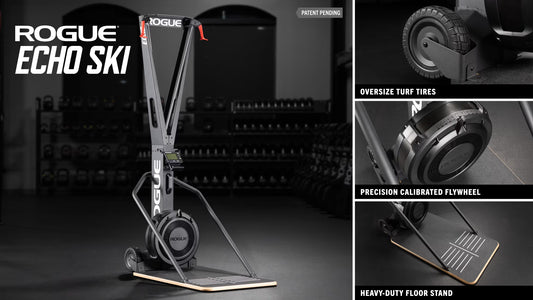 ROGUE Echo Ski hiihtolaite jalustalla