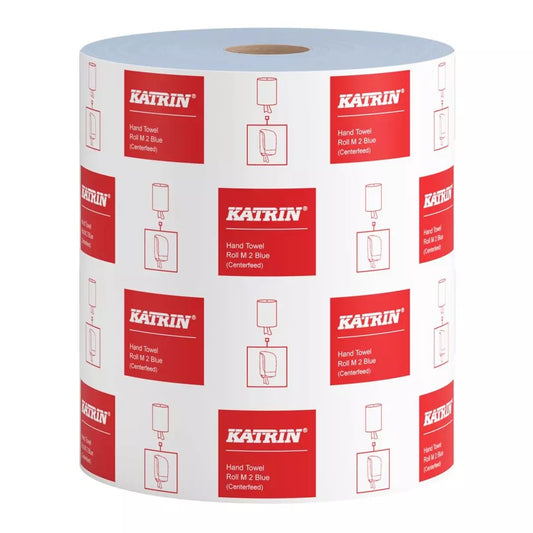 KATRIN Classic M2 vetopyyhe 2-krs sininen 148m x 6rll