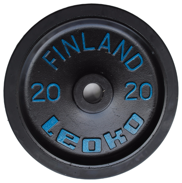LEOKO Training Plates, Rubber-Coated