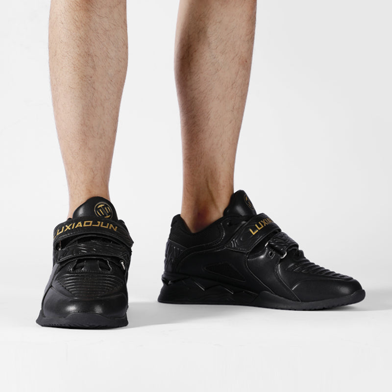 LUXIAOJUN Gewichtheberschuhe Schwarz