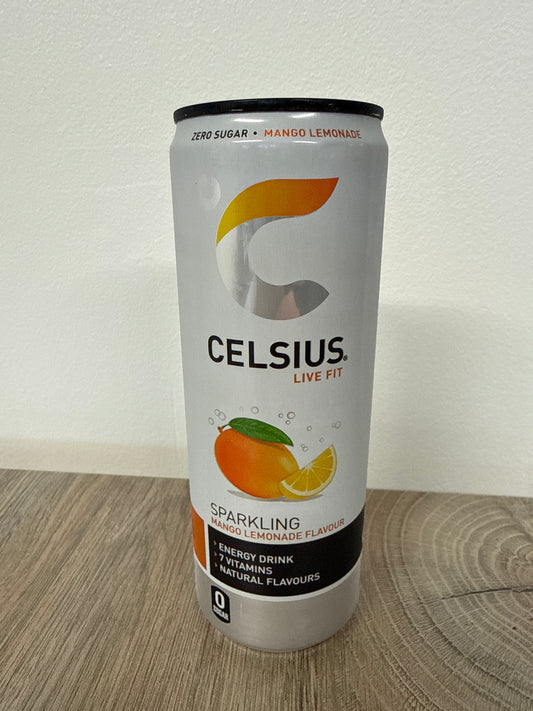 CELSIUS Mango Lemonade Flavour energiajuoma 355ml