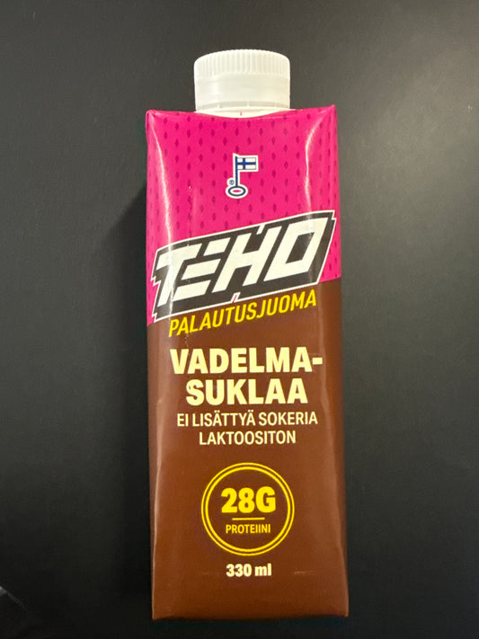 TEHO Palautusjuoma Vadelma-Sulkaa
