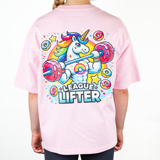 ELITE League Lifter oversized yksisarvinen, T-paita
