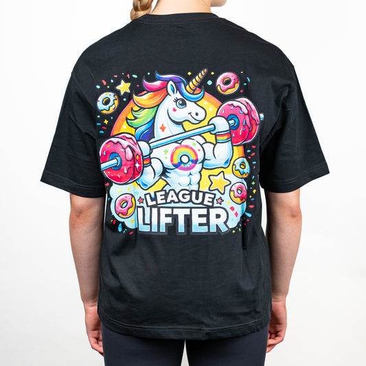 ELITE League Lifter oversized yksisarvinen, T-paita