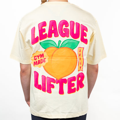 ELITE League Lifter oversized Juicy Peach Edition, T-paita