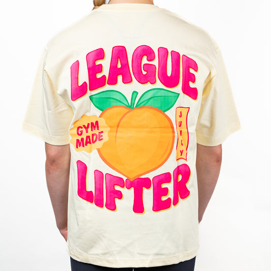 ELITE League Lifter oversized Juicy Peach Edition, T-paita
