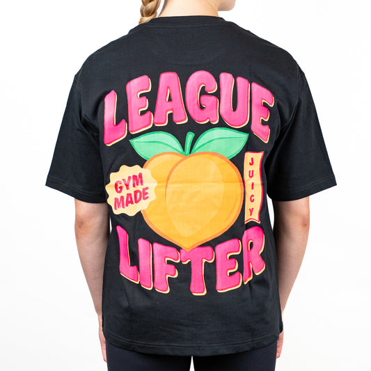 ELITE League Lifter oversized Juicy Peach Edition, T-paita