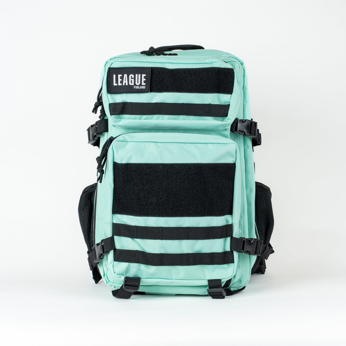 LEAGUE Patch Backbag 45L sports backpack, mint/black, image 2/3