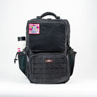 LEAGUE Patch Backbag Pro 45L training backpack with shoe compartment, black, image 2/9