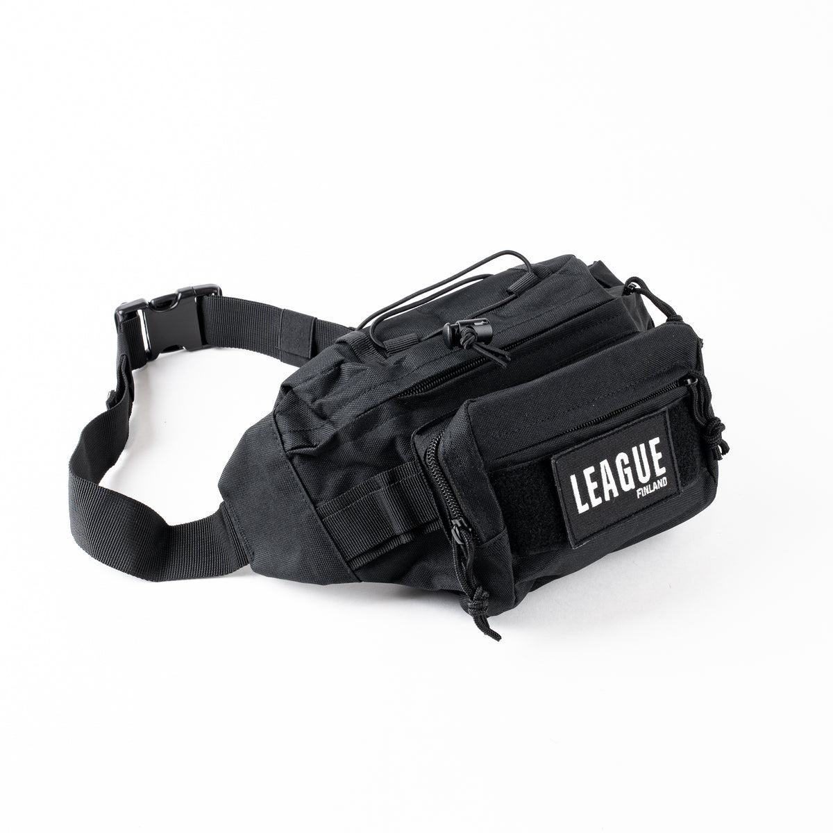 LEAGUE Patch Waist Bag, black – image 1/3