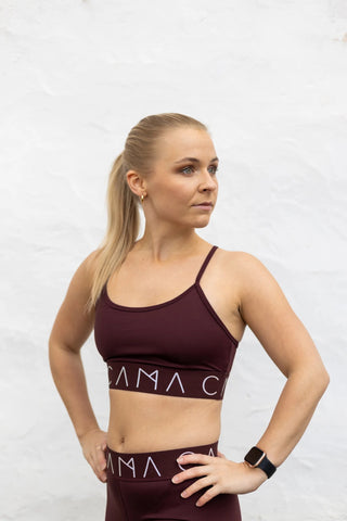 CAMA Women's sports bra with elastic