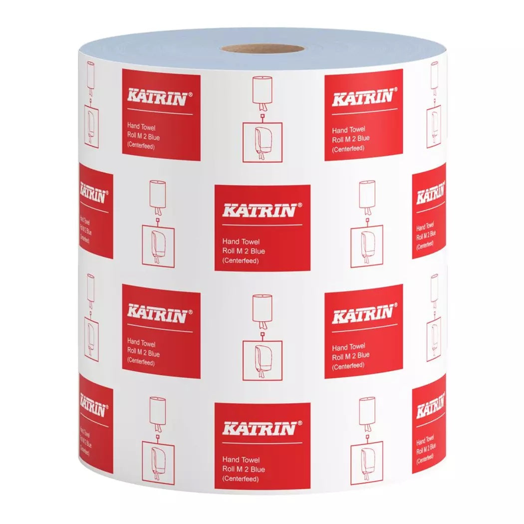 KATRIN Classic M2 vetopyyhe 2-krs sininen 148m x 6rll