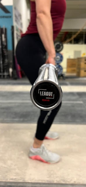 painonnostotanko League naisten levytanko crossfit 