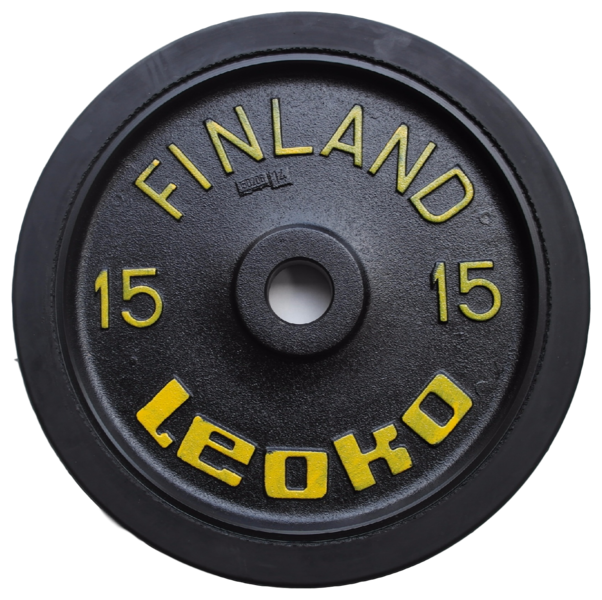 LEOKO Training Plates, Rubber-Coated