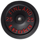 LEOKO Training Plates, Rubber-Coated