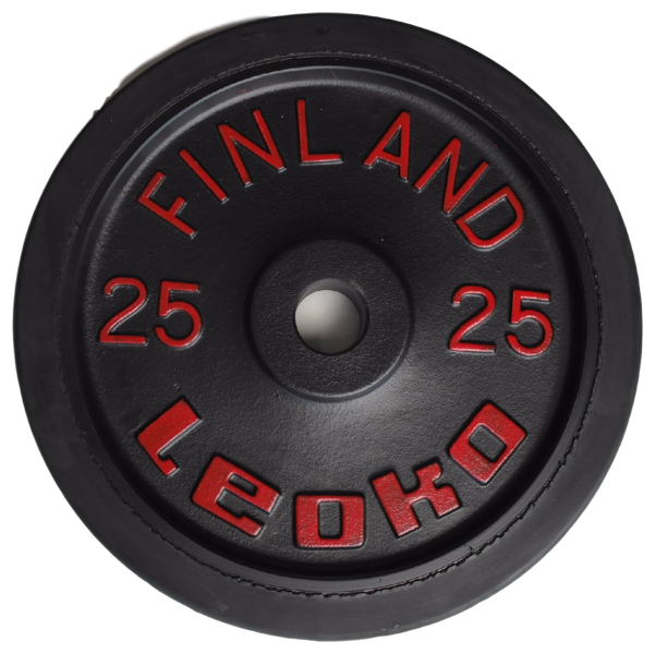 LEOKO Training Plates, Rubber-Coated