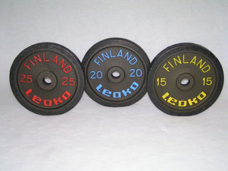 LEOKO Training plates, rubber coated