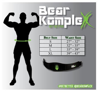 BEAR KOMPLEX Patch Lifting belt