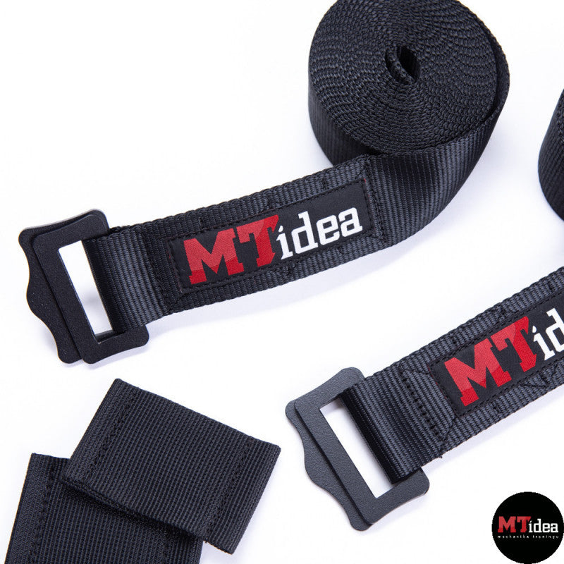 MTIDEA Gymnastics rings R32 Alpin Black